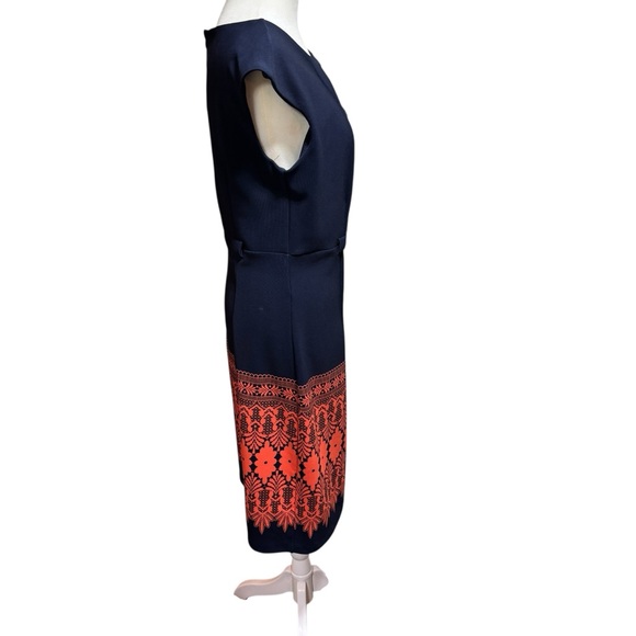 Ice Navy and Orange Mini Dress‎ Size 8 - Picture 7 of 10